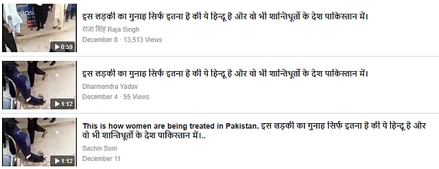 The video is viral on Facebook.
