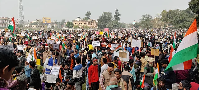 Our march followed the Gandhian philosophy of ahimsa. 