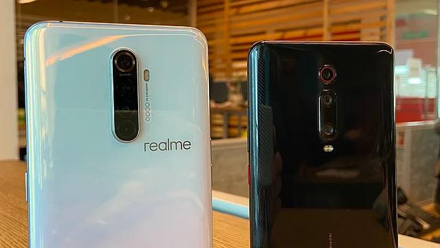 Quad and triple camera setup at the back of both the phones.