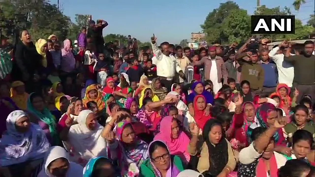 Protests against Citizenship Amendment Bill in Dibrugarh, Assam. 