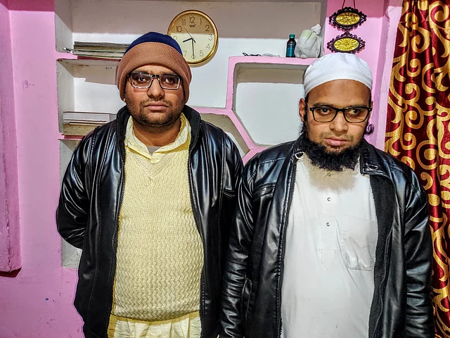 Soaib Malik (left) and Salman, Suleiman’s brothers, got the complaint against the alleged killing of their brother registered after several efforts. 