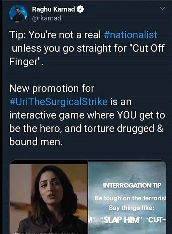 The ‘Uri’ game asks you to torture people.