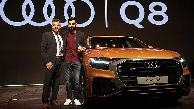 Cricketer Virat Kohli is the brand ambassador and also gets the first Audi Q8 in India.