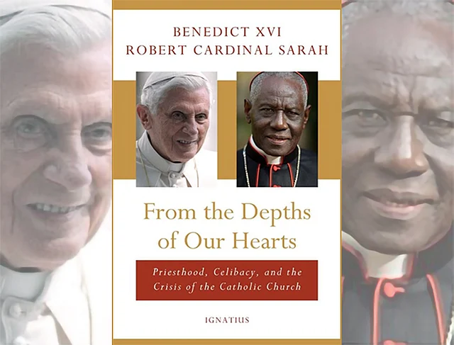 “From the Depths of Our Hearts”, co-authored by former Pope Benedict XVI and Cardinal Robert Sarah of Guinea.