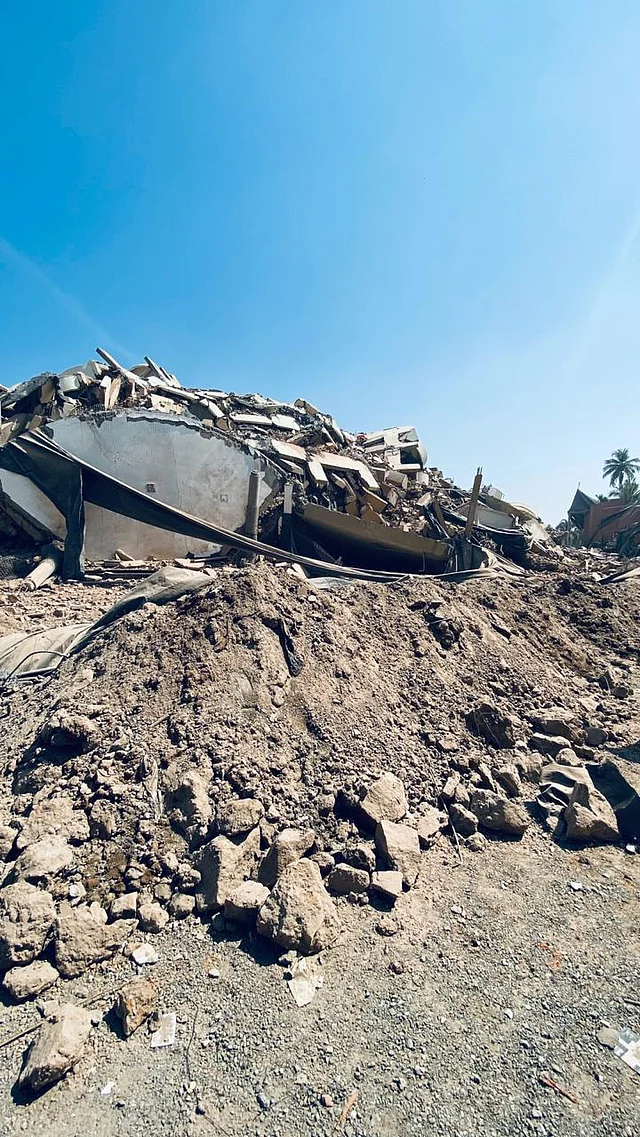 The debris of Alfa Serene.