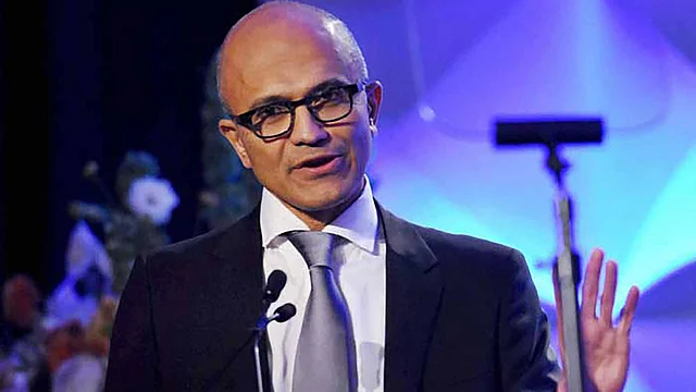 Microsoft CEO Satya Nadella.