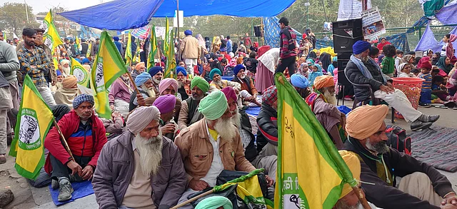 Sikh farmers at Shaheen Bagh.