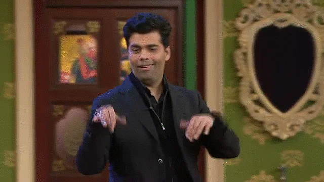 Karan showing some moves.