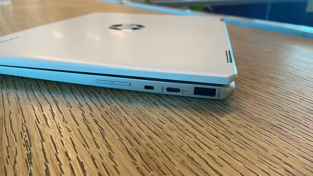 You can connect external storage drive and open the content on the Chromebook.