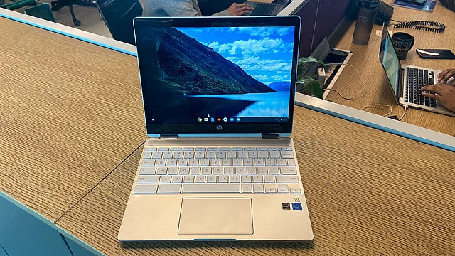The new HP Chromebook sports a 2-in-1 design.