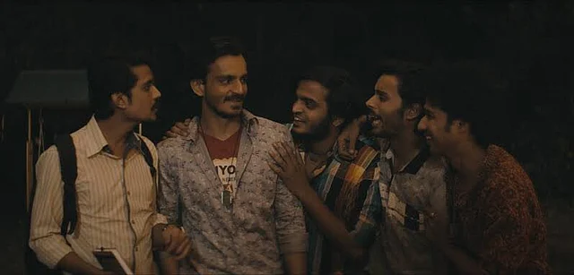 A still from <i>Jamtara</i>