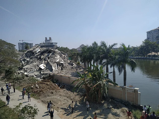 Holy Faith H2O was razed on Saturday.