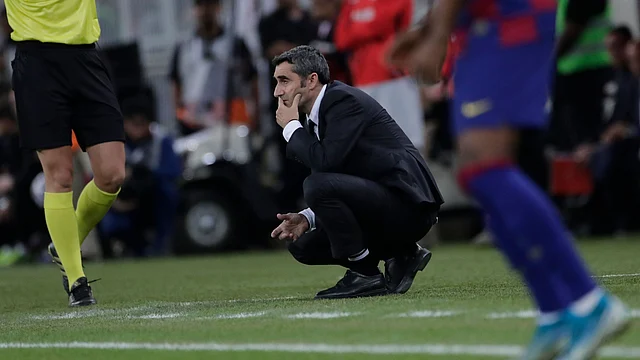 Valverde’s job was also in jeopardy at the end of last season after Barcelona lost the Copa del Rey final to Valencia.