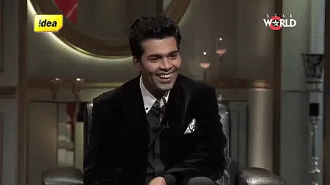 Karan loves to give relationship advice.