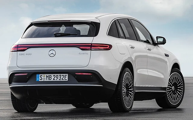 The Mercedes-Benz EQC 400 comes with dual-motor, all-wheel drive.