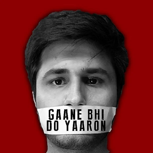 Poojan Sahil writes parody songs featuring social commentary.