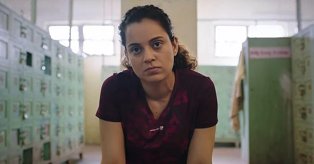 Kangana Ranaut in a still from <i>Panga</i>.