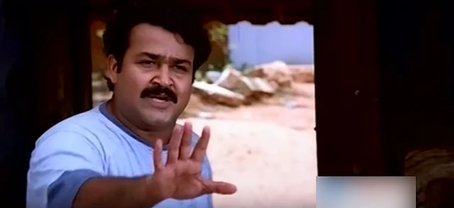 The protagonist in <i>Guru, </i>Raghuraman, is played by actor Mohanlal.