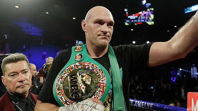 The Gypsy King dropped Deontay Wilder twice on Saturday night in their heavyweight title rematch.