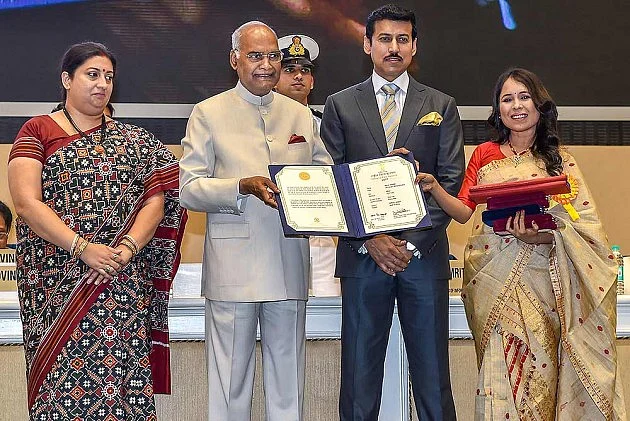 Rima Das received the National Award for ‘Village Rockstars’. 