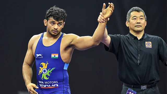 Deepak started with an 8-2 win over Mongolia’s Gankhuyag Ganbaatar before losing 4-1 to Japan’s Shutaro Yamada in the semi-final.