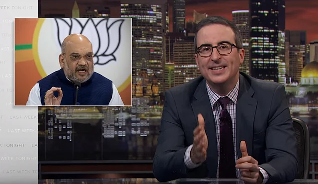 John Oliver referred to Union Home Minister Amit Shah in context of his speeches on CAA and NRC.