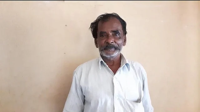 Subbramani, a street vendor 