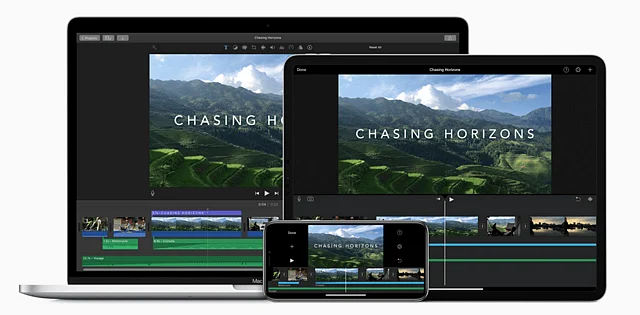 iMovie is Apple’s free-to-use software for all iOS devices.