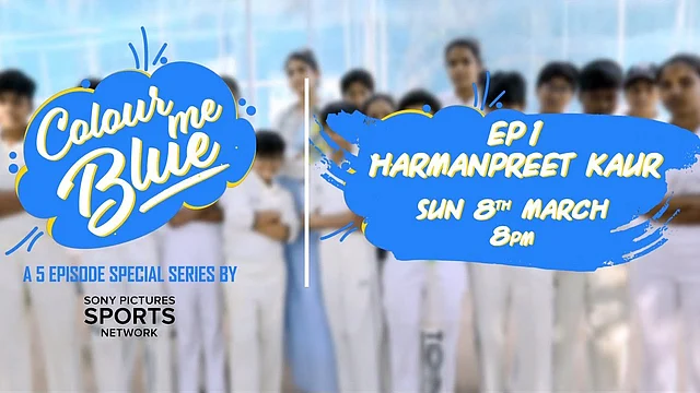 Aahana Kumra hosting show ‘Colour me Blue’ in Sony Sports.