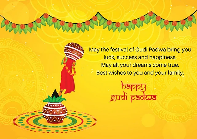 Gudi Padwa wishes in English