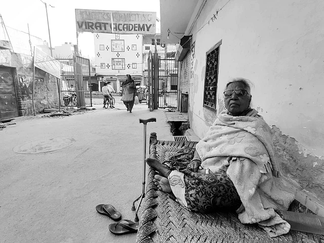 83-year-old Rameshwari says the scenes reminded her of the time when India was partitioned.