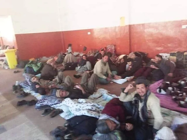 At the Taftan ‘quarantine’ camps set up by Pakistan Army.