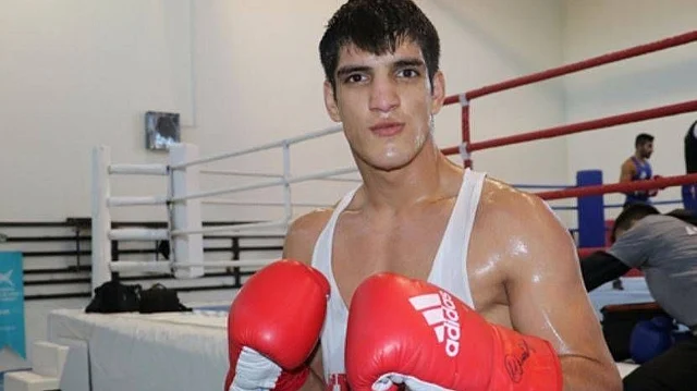 Turkish boxer Serhat Guler (above) and trainer Seyfullah Dumlupinar tested positive for the coronavirus after returning from London.