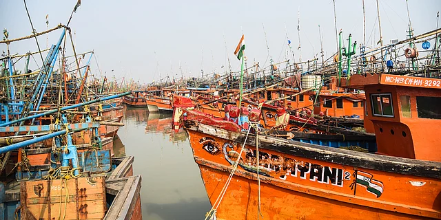 Trawlers returned from deep sea parked at Petuaghat fishing harbour in East Medinipur district. Researchers claim the number of boats engaged in fishing increased by 25% between 2002 and 2015.