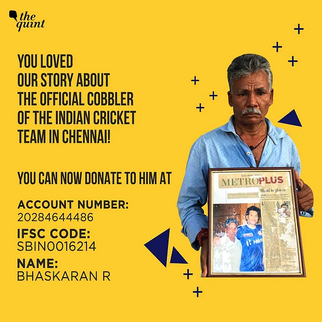 Consider donating to Baskaran.