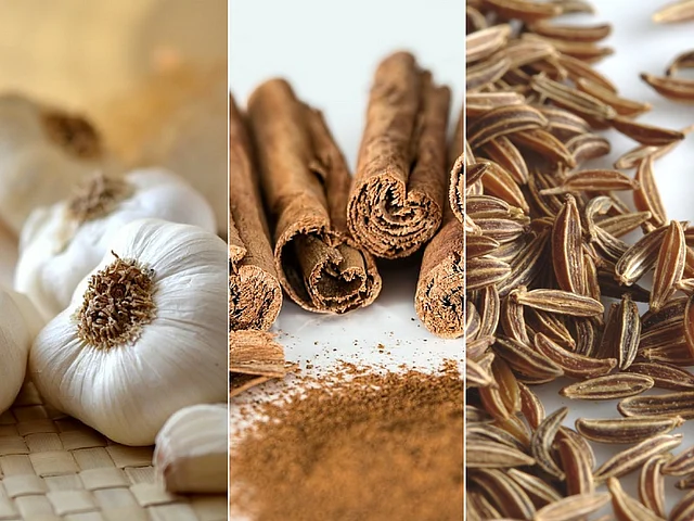 Cinnamon, cardamom and curcumin also offer benefits in terms of bile production.