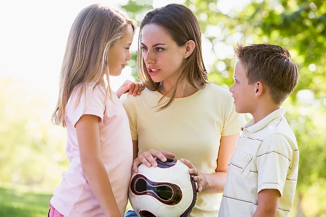 Help your child to understand that it is perfectly fine for two people to have varied opinions and despite that they respect each other.