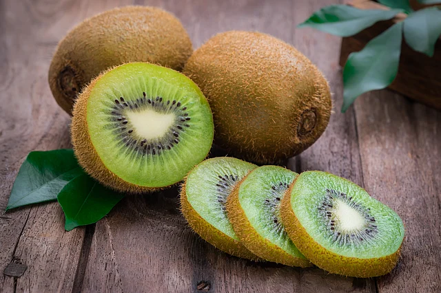 Kiwis have highest concentration of vitamins and minerals per calorie.