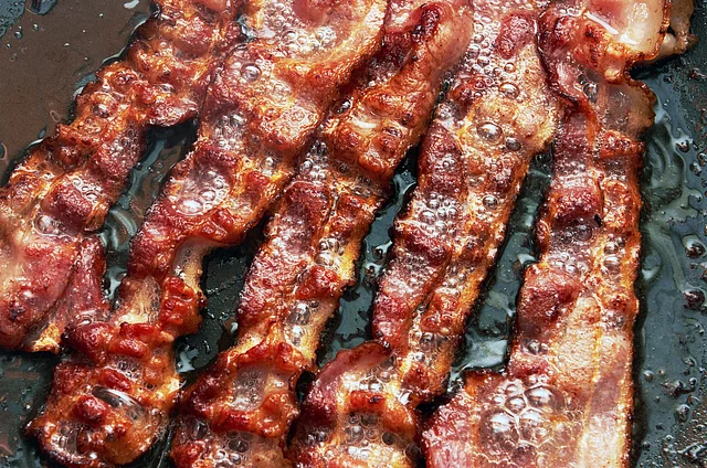 No more puns. Just a photo of bacon here. 