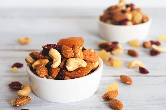 Keep your nut consumption to about 30 gms/day.