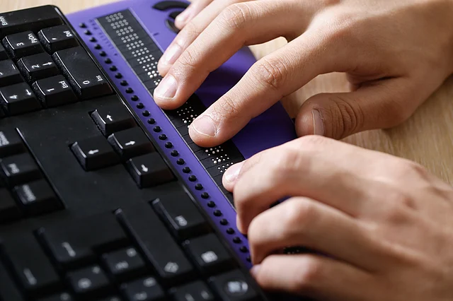 Tech that helps a visually impaired person read books at a higher level is simply not available.