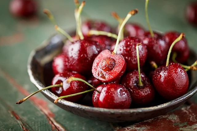 Avoid cherries in the afternoon.