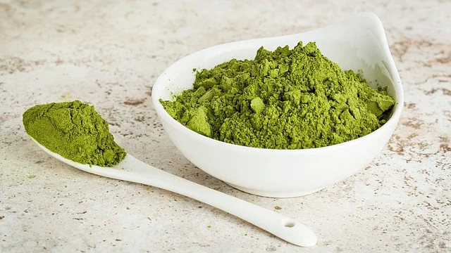 Moringa powder.