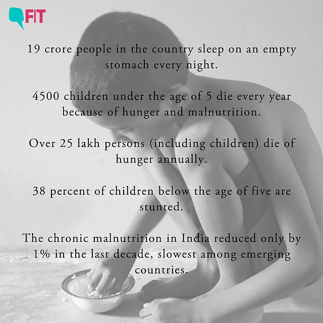India urgently needs to address its malnutrition crisis.