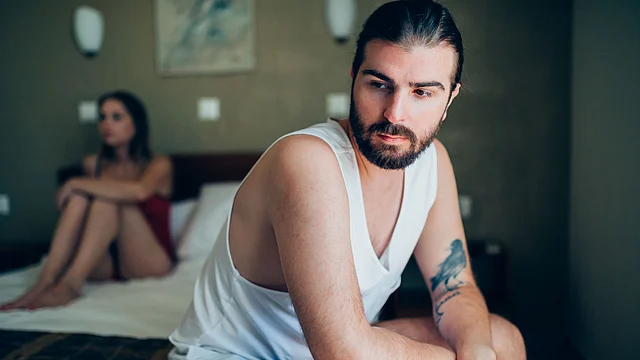 "This has become an issue between me and my wife."