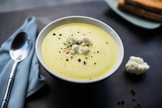Cauliflower soup is nice. But cauliflower pizza? 