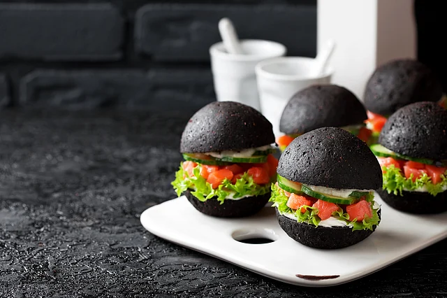 Keep charcoal out of food, please!