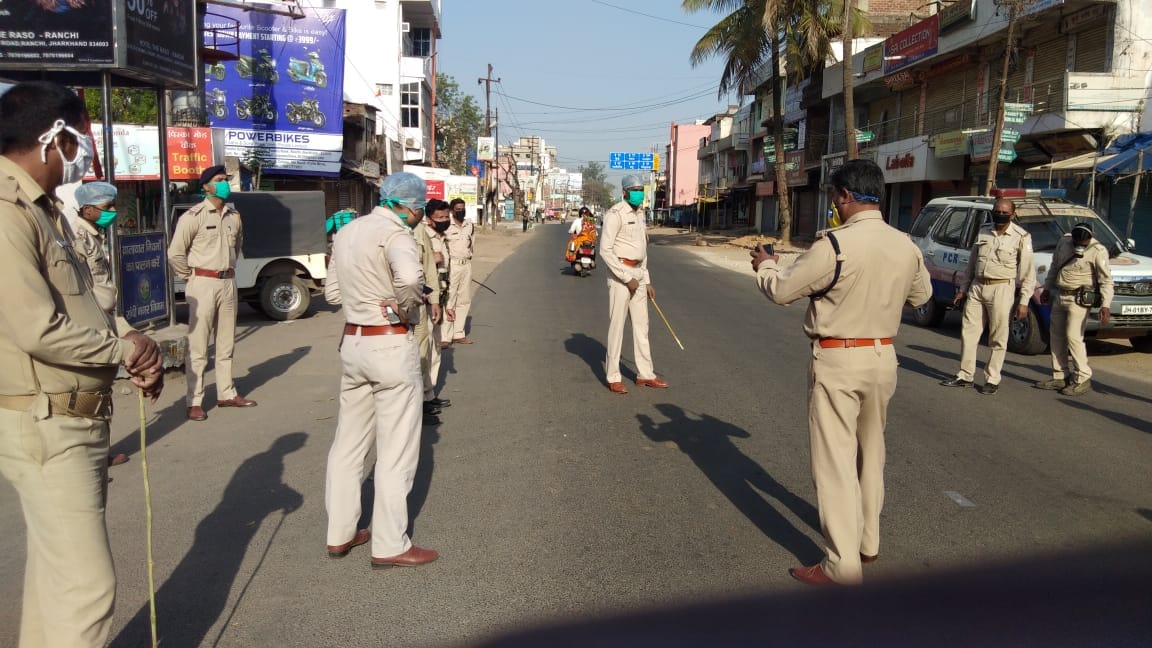 कल से रांची के 92 प्वाइंट पर कड़ाई से होगी चेकिंग