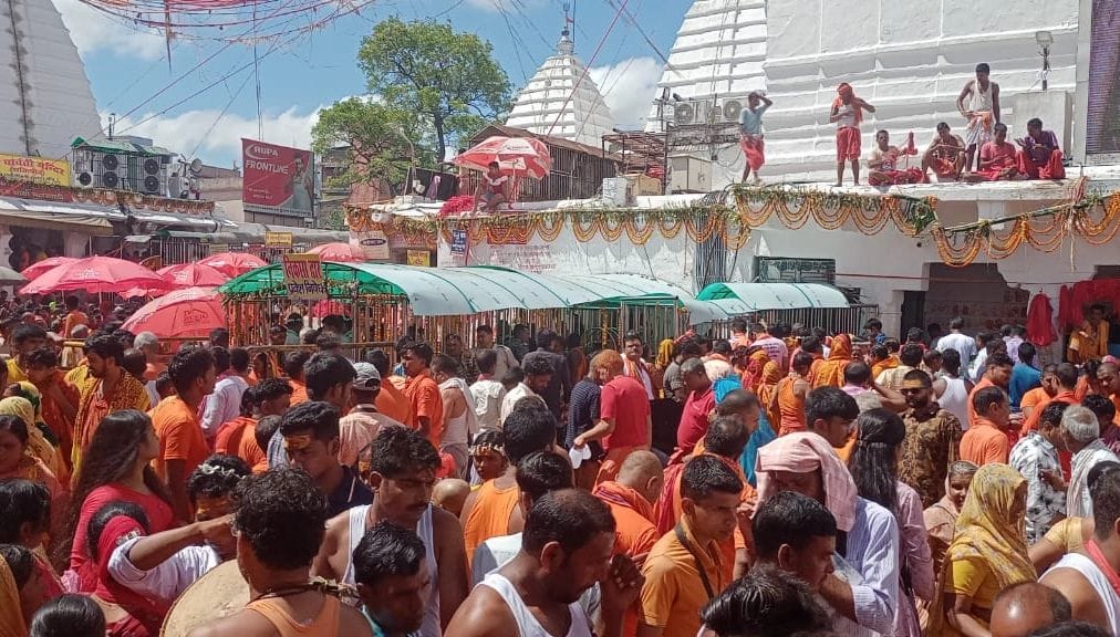 Shravani Mela Live Update 2022 Of Sultanganj To Deoghar Kanwariya Path 