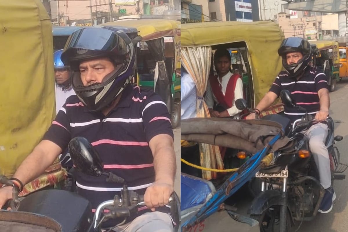 vehicle checking campaign ranchi ssp came out on road gave show cause to 4 police station incharges 1 team rewarded grj | रांची: वाहन जांच की हकीकत जानने सड़क पर निकले पुलिस